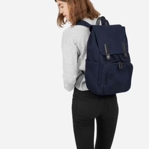 Everlane Modern Snap Backpack Navy Blue